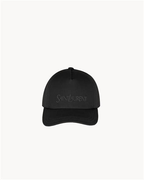 SAINT LAURENT cap in gabardine 